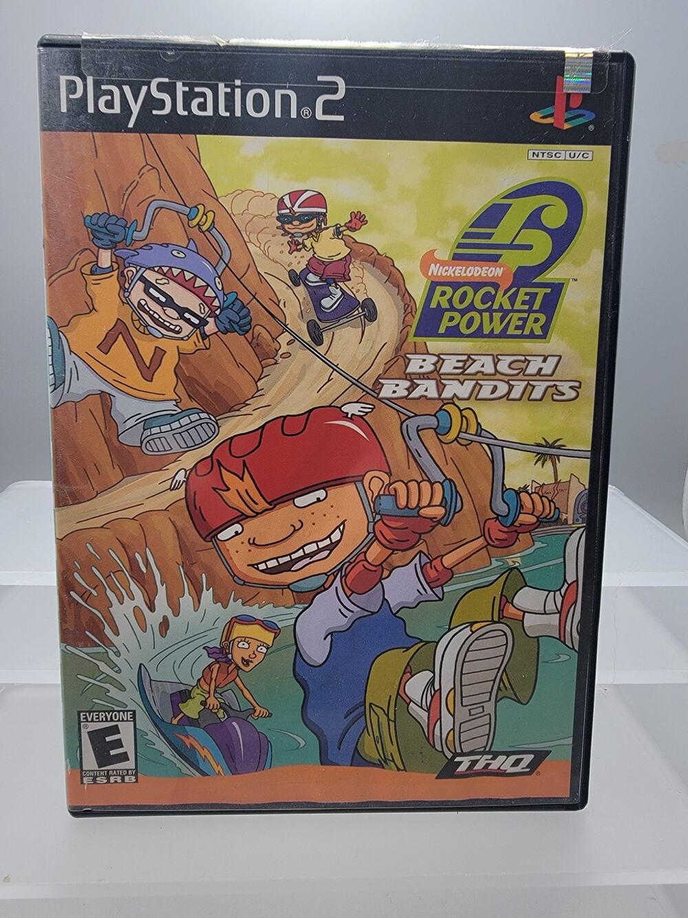Rocket Power: Beach Bandits PlayStation 2, 2002 Black Label No Manual